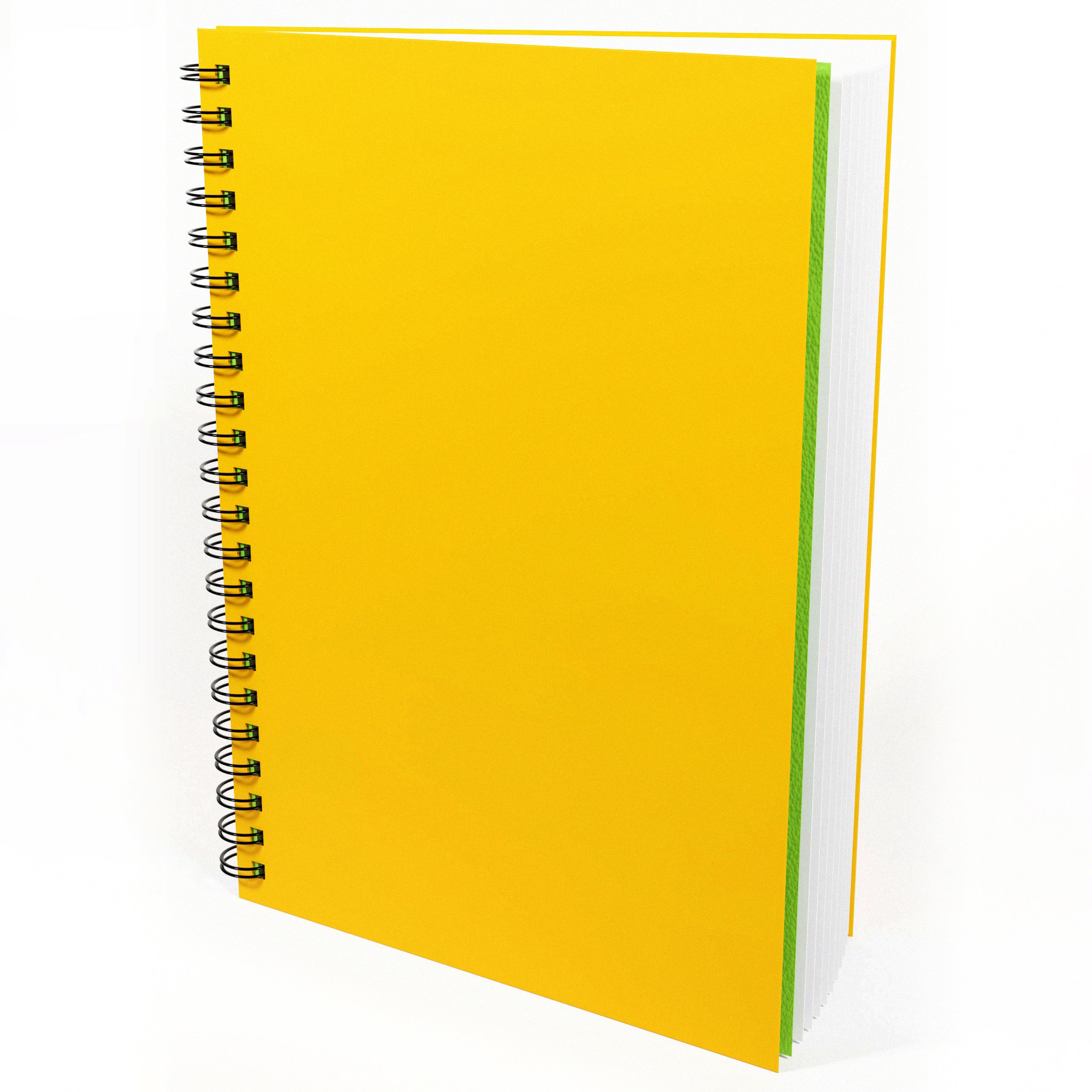 Artgecko FLASHY 'Yellow' All Media Wirebound Sketchbook – Artgecko 