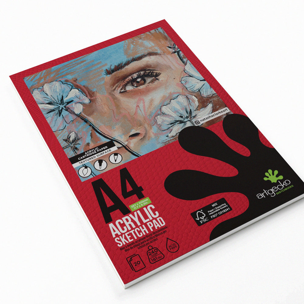 
                  
                    Artgecko PRO Acrylic Mixed Media Sketch Pads
                  
                