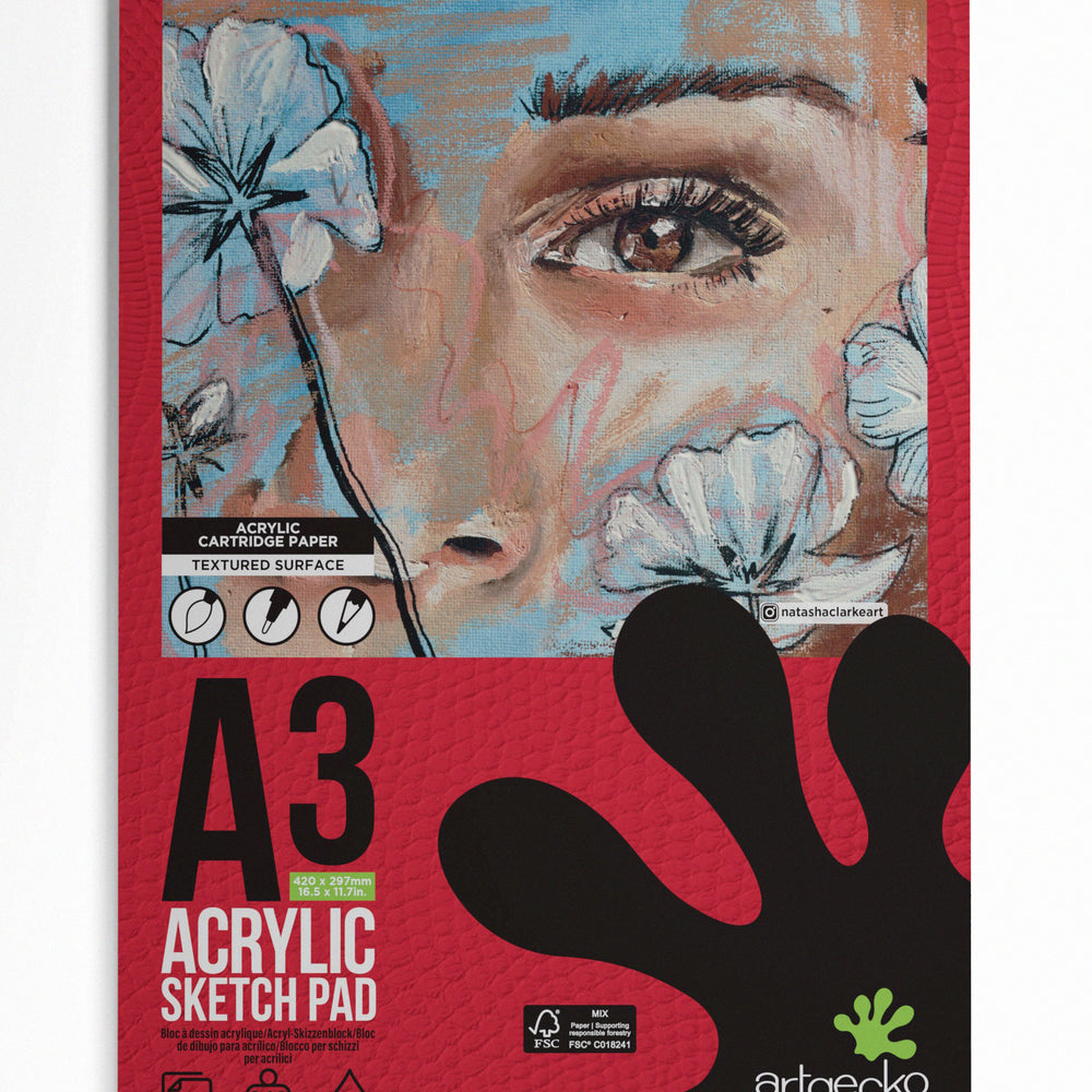 
                  
                    Artgecko PRO Acrylic Mixed Media Sketch Pads
                  
                